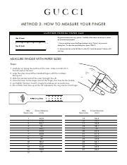 METHOD 2: HOW TO MEASURE YOUR FINGER .